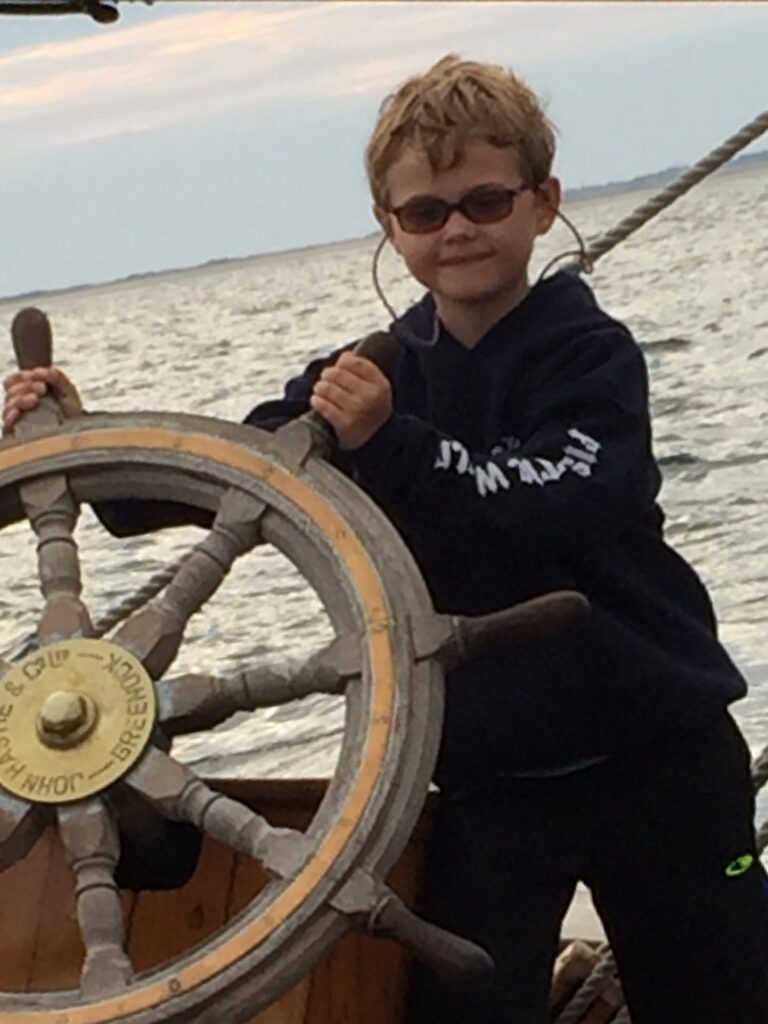 Sailing As A Kid On The Hindu